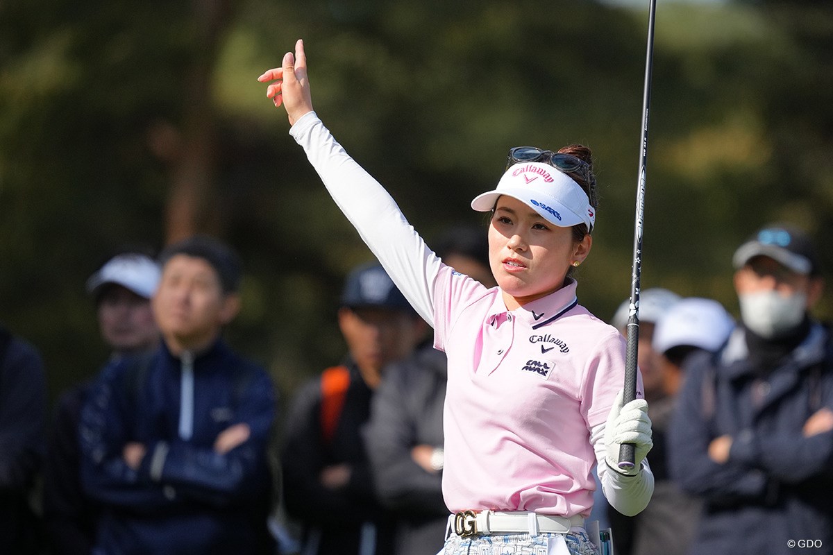2024年 ワールドレディスチャンピオンシップサロンパスカップ 初日 西村優菜