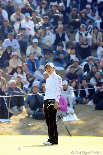 2010年 大王製紙エリエールレディスオープン 最終日 横峯さくら