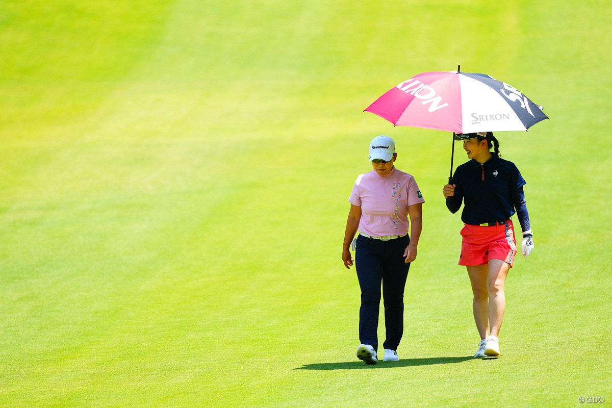2024年 RKB×三井松島レディス 初日 小祝さくら 申ジエ