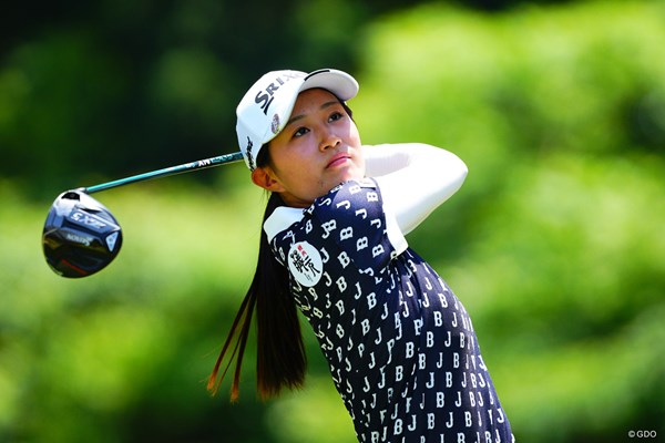 前年「日本女子オープン」ローアマチュア。中村心は20位発進