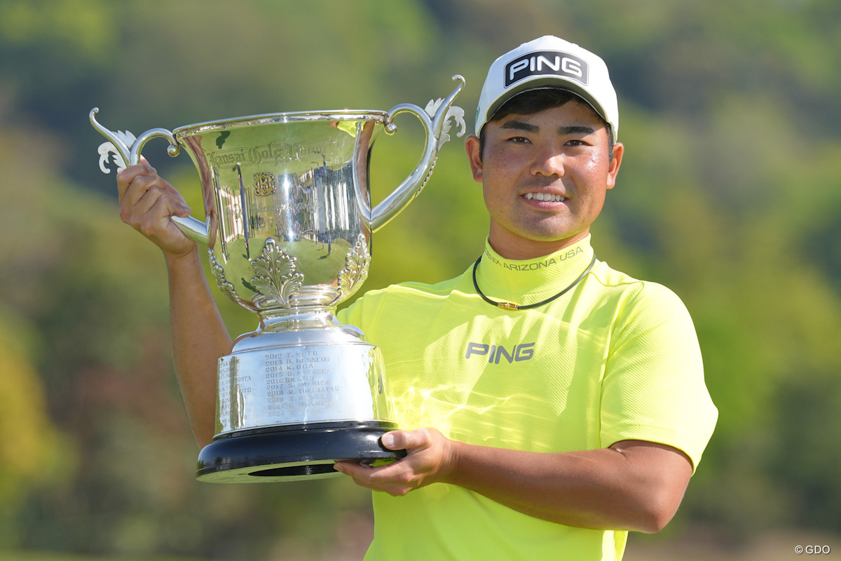 前年大会は蝉川泰果がプロ初優勝を飾った