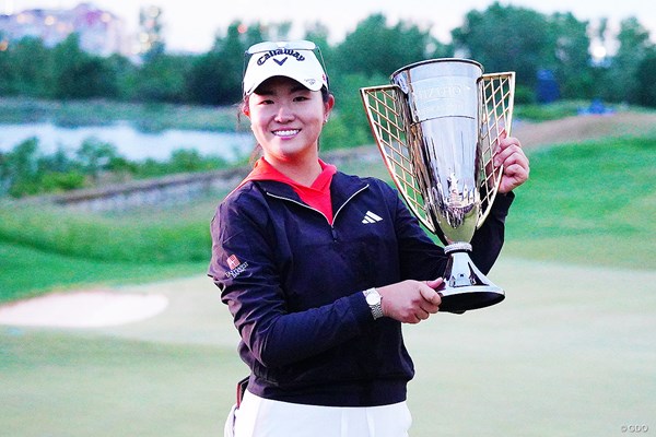 ローズ・チャン 大会連覇と2週連続優勝がかかるローズ・チャン（写真は前年大会）