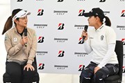 2024年 ブリヂストンレディスオープン 事前 宮里藍さん 横峯さくら