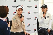 2024年 ブリヂストンレディスオープン 事前 宮里藍さん 横峯さくら