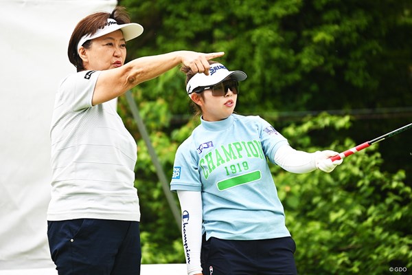 2024年 ブリヂストンレディスオープン 事前 山下美夢有 プロアマ戦はJLPGA小林浩美会長とラウンド