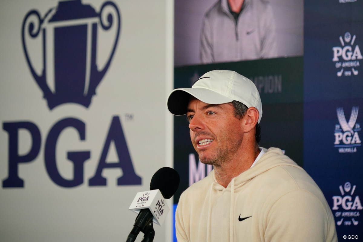 2024年 全米プロゴルフ選手権 事前 ロリー・マキロイ