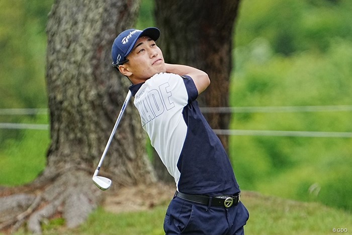 新村駿は「66」でプレーした 2024年 関西オープンゴルフ選手権競技 初日 新村駿