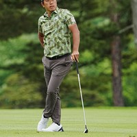 ショット後のポーズもカッコいい 2024年 関西オープンゴルフ選手権競技 初日 堀川未来夢