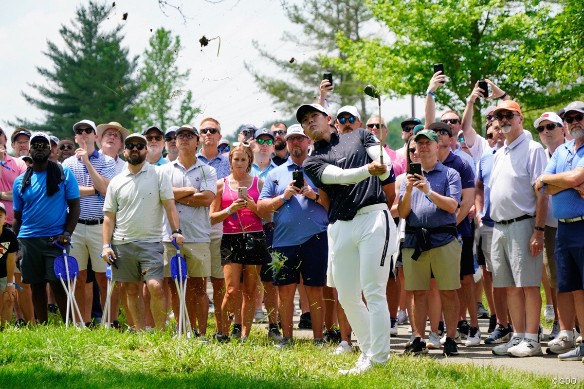 2024年 全米プロゴルフ選手権 初日 中島啓太