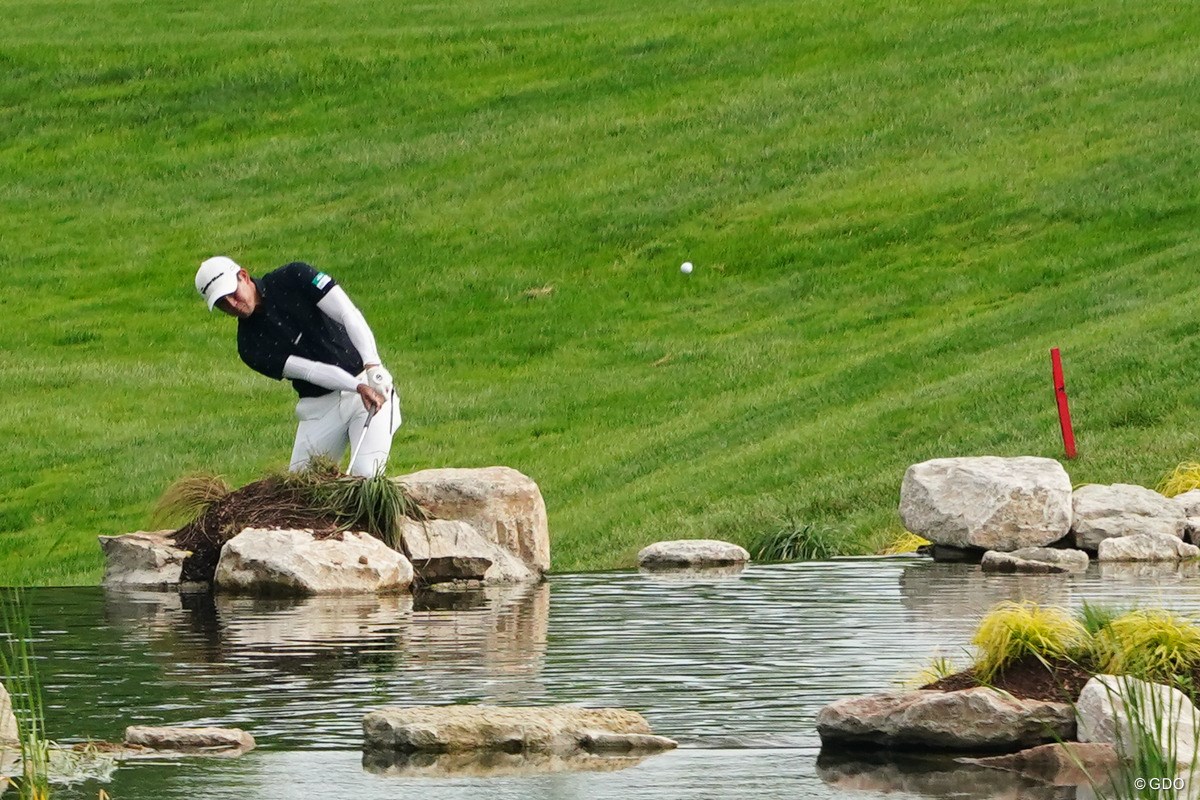 2024年 全米プロゴルフ選手権 初日 中島啓太