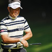 アプローチがピンに寄り笑顔 2024年 関西オープンゴルフ選手権競技 2日目 藤田寛之