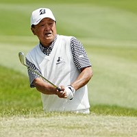 アプローチ、レジェンドの技が光る 2024年 関西オープンゴルフ選手権競技 2日目 倉本昌弘