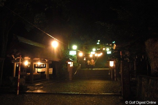 2010年 LPGAツアーチャンピオンシップリコーカップ事前情報 高千穂神社参道