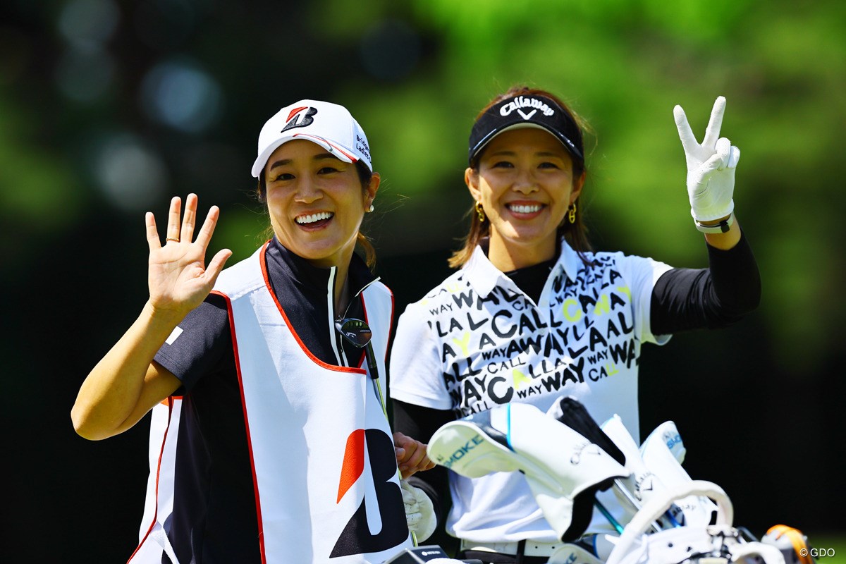 2024年 ブリヂストンレディスオープン 2日目 藤本麻子 甲田良美