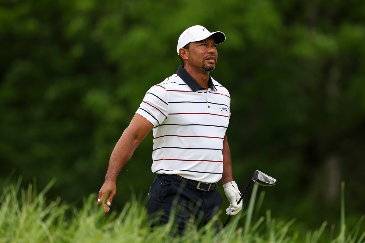 2024年 全米プロゴルフ選手権  2日目 タイガー・ウッズ