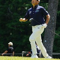 ティショット後ダッシュでフェアウェイに向かう 2024年 関西オープンゴルフ選手権競技 3日目 横田真一