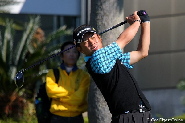 2010年 カシオワールドオープンゴルフトーナメント 事前 池田勇太 先週の優勝で賞金王争いに参入した池田勇太。まだまだ望みは捨てていない！