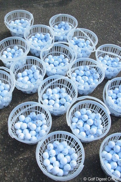 2010年 LPGAツアーチャンピオンシップリコーカップ事前情報 練習場ボール