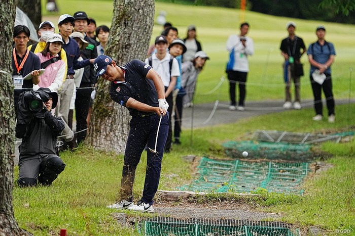 トラブルショット 2024年 関西オープンゴルフ選手権競技 最終日 清水大成