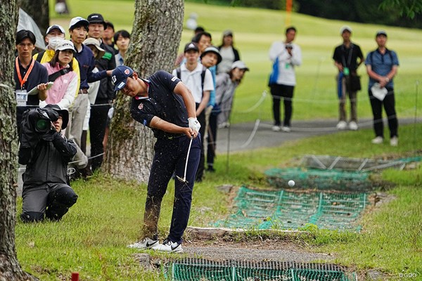 2024年 関西オープンゴルフ選手権競技 最終日 清水大成 トラブルショット