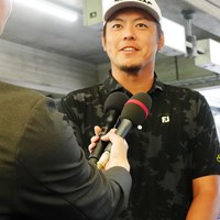 笑顔でインタビュー 2024年 関西オープンゴルフ選手権競技 最終日 幡地隆寛