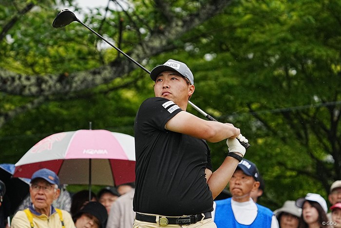 ティショットの行方は 2024年 関西オープンゴルフ選手権競技 最終日 中谷樹