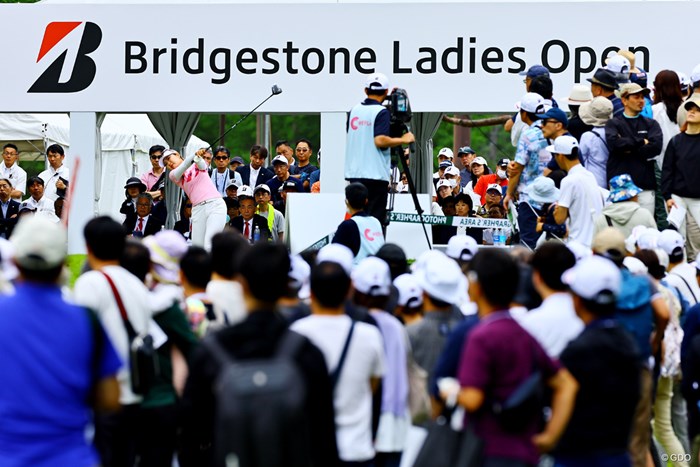 ラス前でのラウンド 2024年 ブリヂストンレディスオープン 最終日 高橋彩華