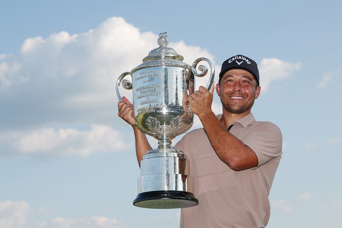 ザンダー・シャウフェレがメジャー初優勝を飾った(Christian Petersen/Getty Images) 2024年 全米プロゴルフ選手権  最終日 ザンダー・シャウフェレ