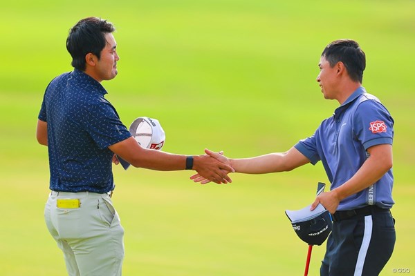 予選は同学年の桂川有人と同組