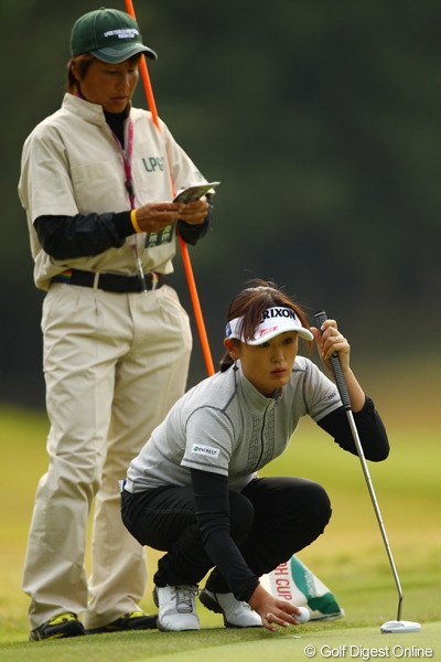 2010年 LPGAツアーチャンピオンシップリコーカップ 初日 北田瑠衣