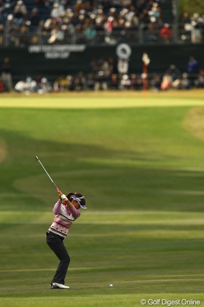 2010年 LPGAツアーチャンピオンシップリコーカップ 初日 有村智恵