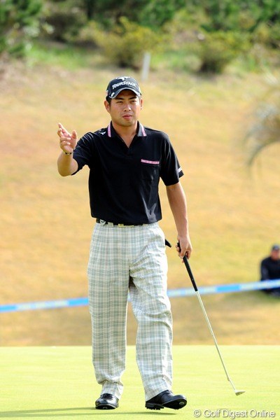 2010年 カシオワールドオープンゴルフトーナメント初日 池田勇太