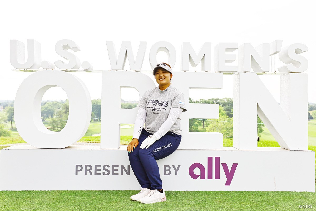 2024年 全米女子オープン presented by アライ 事前 鈴木愛