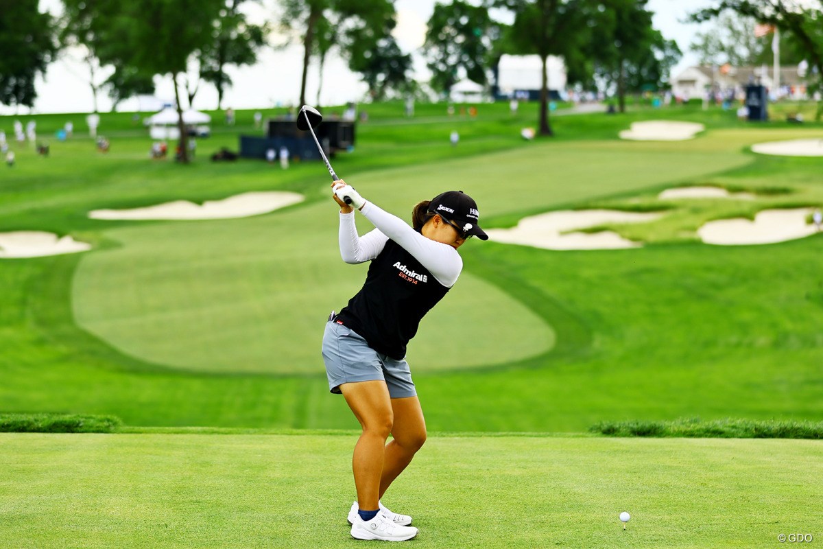 2024年 全米女子オープン presented by アライ 事前 畑岡奈紗