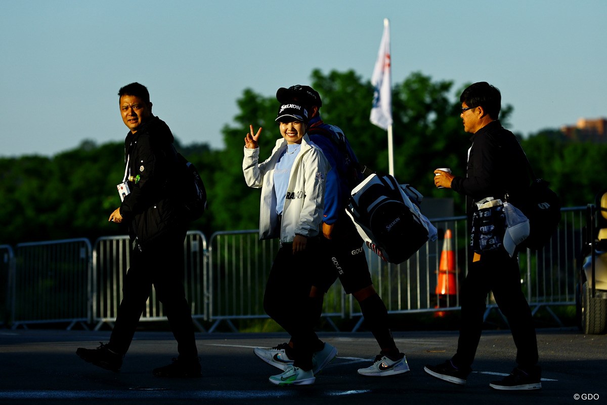 2024年 全米女子オープン presented by アライ 事前 尾関彩美悠