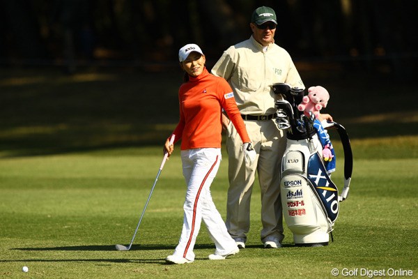 2010年 LPGAツアーチャンピオンシップリコーカップ 2日目 横峯さくら