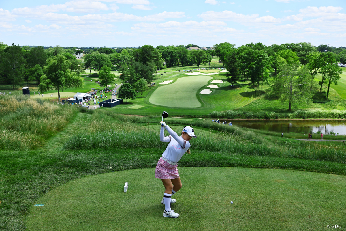 2024年 全米女子オープン presented by アライ 初日 吉田優利｜GDO ゴルフダイジェスト・オンライン