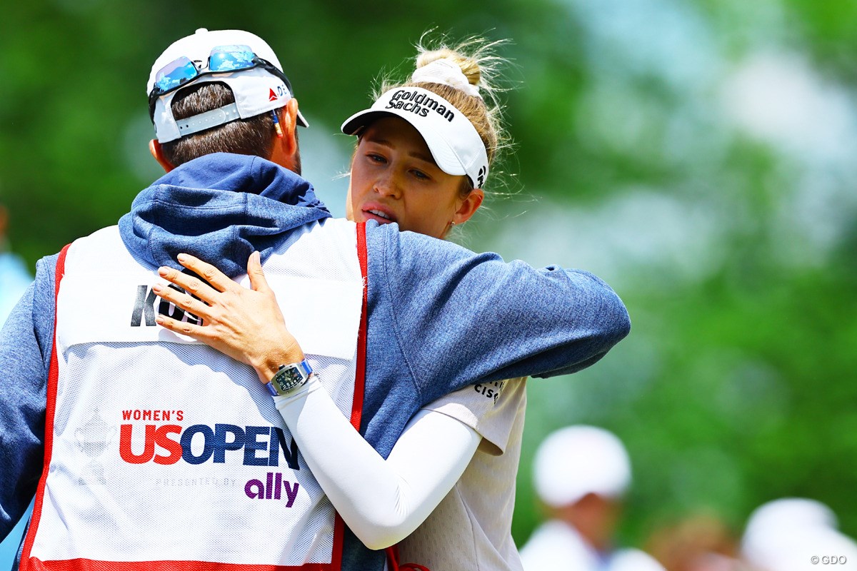 2024年 全米女子オープン presented by アライ 初日 ネリー・コルダ