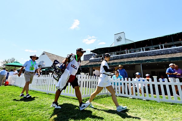 2024年 全米女子オープン presented by アライ 2日目 尾関彩美悠 週末も存分にメジャーを楽しみたい