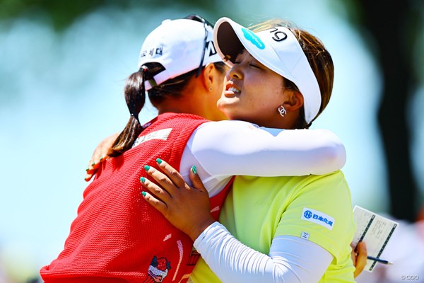 2024年 全米女子オープン presented by アライ 2日目 鈴木愛 飛行機の上でゴルフをしているような…