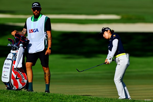 2024年 全米女子オープン presented by アライ 2日目 西村優菜 一打のミスを悔やんだが、粘り強いスコアメークは光った