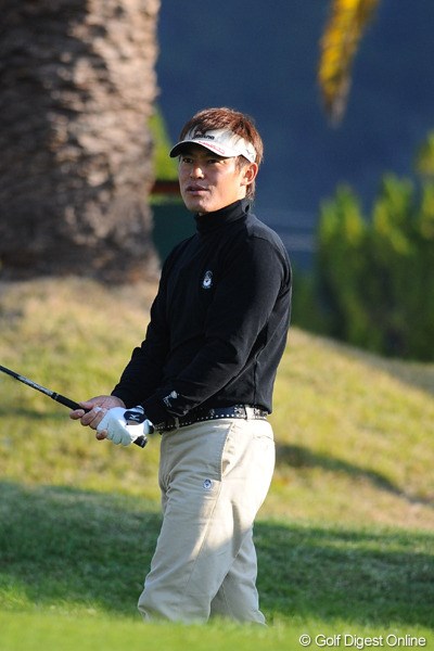 2010年 カシオワールドオープンゴルフトーナメント 2日目 上田諭尉 シードへの第一関門・予選突破オメ！あとは何位まで順位を上げるかや！厳しい世界やのォ・・・。24位T