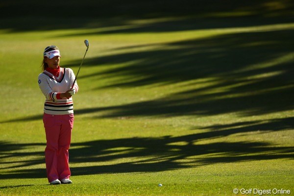 2010年 LPGAツアーチャンピオンシップリコーカップ3日目 有村智恵