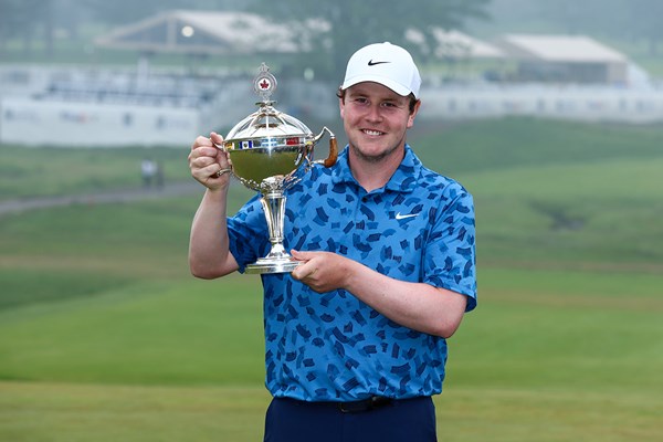 2024年 RBCカナディアンオープン 最終日 ロバート・マッキンタイア スコットランドのマッキンタイアがツアー初優勝（Vaughn Ridley Getty Images）