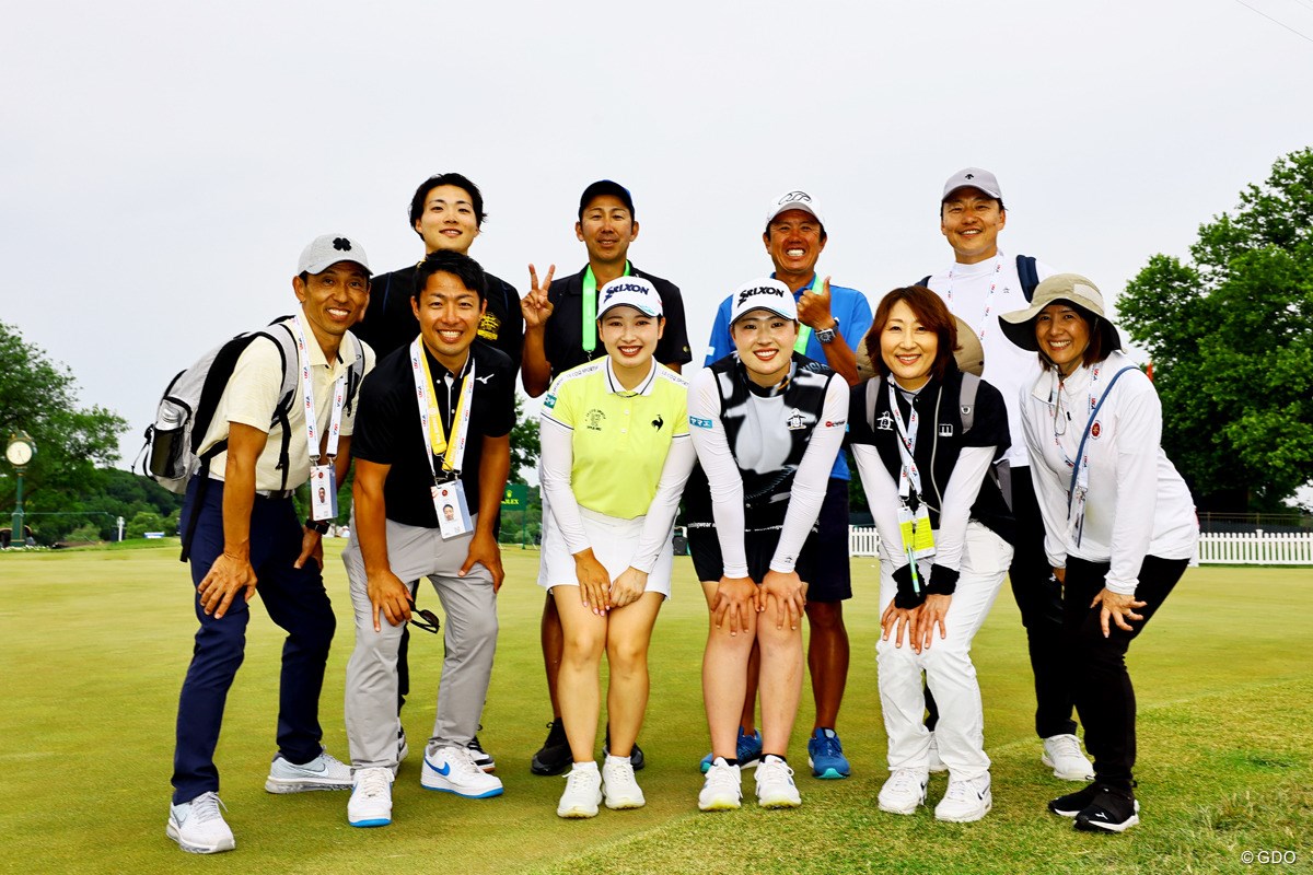 2024年 全米女子オープン presented by アライ 最終日 小祝さくら 竹田麗央