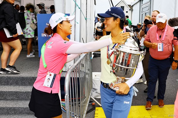 2024年 全米女子オープン presented by アライ 4日目 ミンジー・リー 笹生優花 ツアーの仲間たちも引き付ける人柄だ