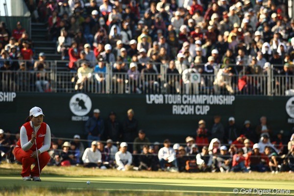 2010年 LPGAツアーチャンピオンシップリコーカップ3日目 朴仁妃