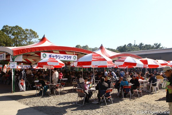 2010年 LPGAツアーチャンピオンシップリコーカップ3日目 ギャラリープラザ