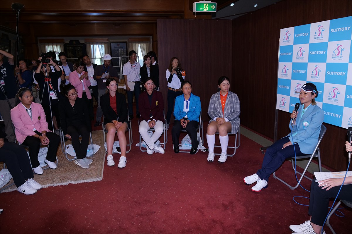 2019年 宮里藍 サントリーレディスオープンゴルフトーナメント 事前 宮里藍 笹生優花