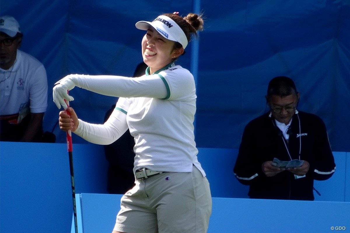 2024年 宮里藍 サントリーレディスオープンゴルフトーナメント 事前 山下美夢有